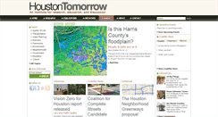 Desktop Screenshot of houstontomorrow.org
